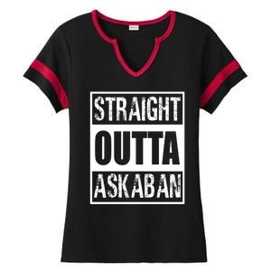 Straight Outta Askaban Ladies Halftime Notch Neck Tee