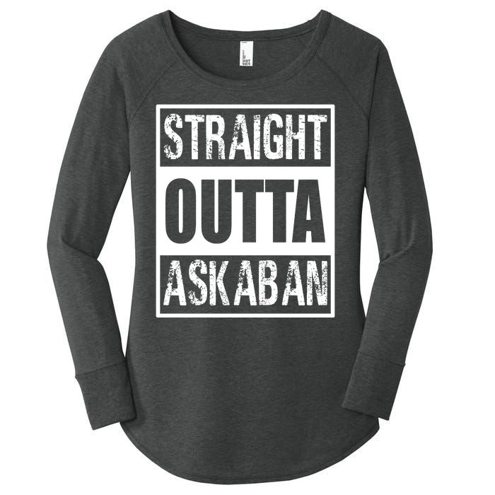 Straight Outta Askaban Women's Perfect Tri Tunic Long Sleeve Shirt