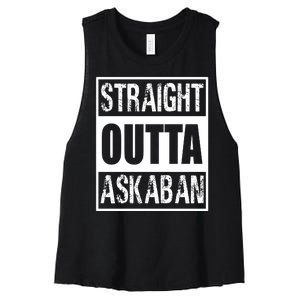 Straight Outta Askaban Women's Racerback Cropped Tank