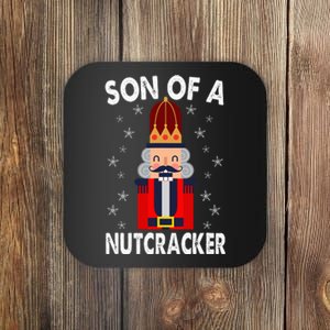 Son Of A Nutcracker Funny Christmas Nutcracker Coaster