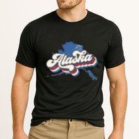 State Of Alaska Retro Logo Performance Shirt