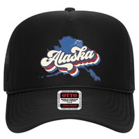 State Of Alaska Retro Logo Trucker Hat