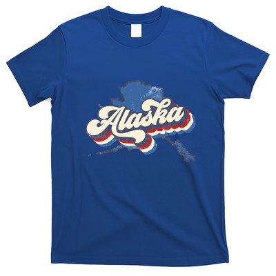 State Of Alaska Retro Logo T-Shirt