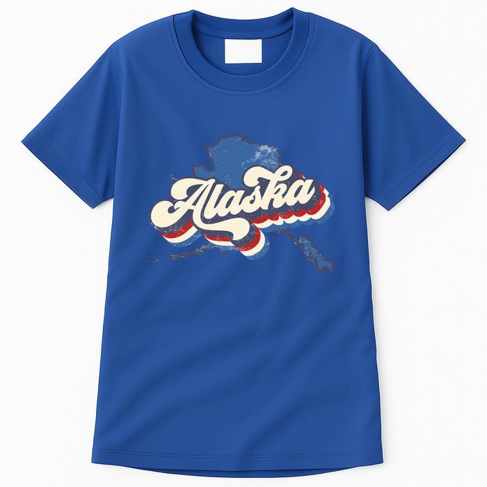 State Of Alaska Retro Logo Tall T-Shirt