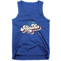 State Of Alaska Retro Logo Tank Top