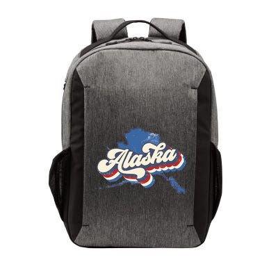 State Of Alaska Retro Logo Vector Backpack