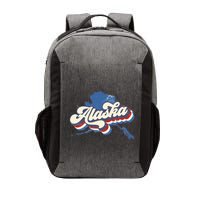 State Of Alaska Retro Logo Vector Backpack