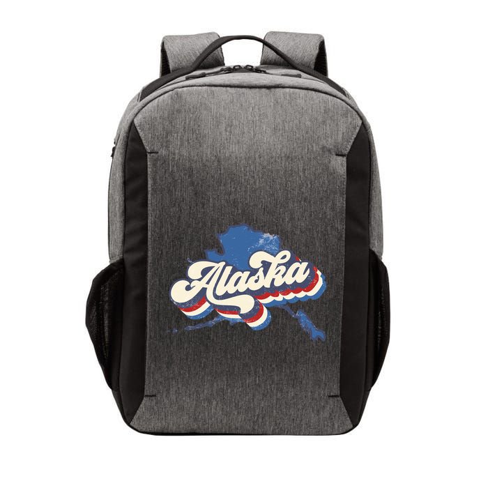 State Of Alaska Retro Logo Vector Backpack
