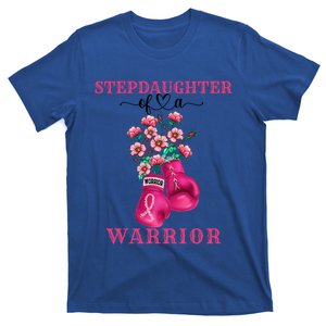 Stepdaughter Of A Warrior Breast Cancer Awareness Support Gift T-Shirt