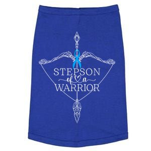 Stepson Of A Warrior Prostate Cancer Awareness Support Squad Gift Doggie Tank