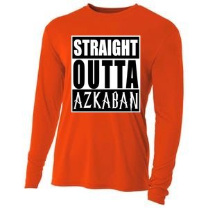 Straight Outta Askaban Funny Graphic Cute Gift Cooling Performance Long Sleeve Crew