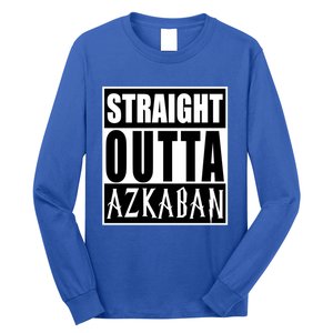 Straight Outta Askaban Funny Graphic Cute Gift Long Sleeve Shirt