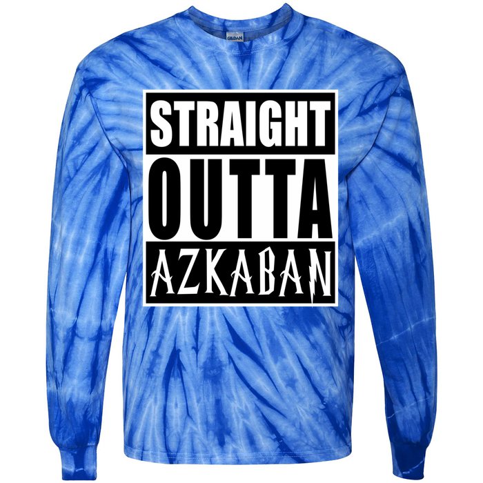 Straight Outta Askaban Funny Graphic Cute Gift Tie-Dye Long Sleeve Shirt