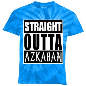 Straight Outta Askaban Funny Graphic Cute Gift Kids Tie-Dye T-Shirt