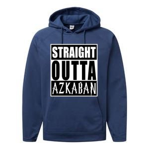 Straight Outta Askaban Funny Graphic Cute Gift Performance Fleece Hoodie