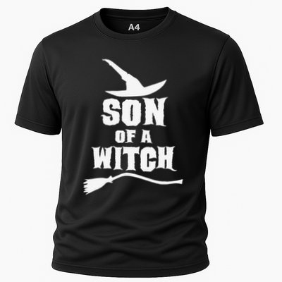 Son Of A Witch Funny Witch Inspired Gifts Performance Shirt