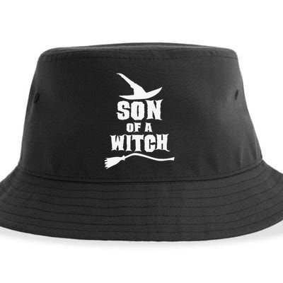 Son Of A Witch Funny Witch Inspired Gifts Sustainable Bucket Hat