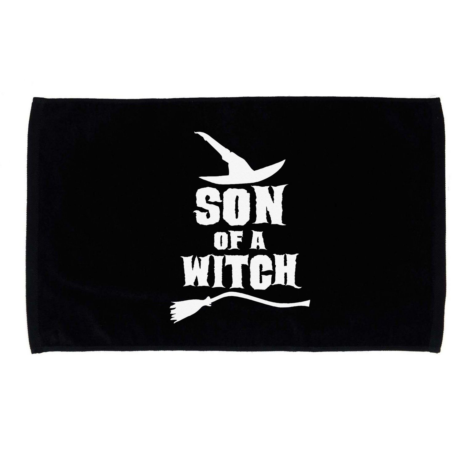 Son Of A Witch Funny Witch Inspired Gifts Microfiber Hand Towel