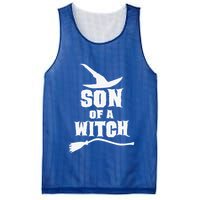 Son Of A Witch Funny Witch Inspired Gifts Mesh Reversible Basketball Jersey Tank