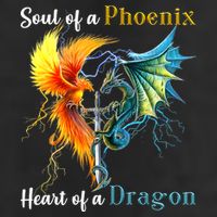 Soul Of A Phoenix Heart Of A Dragon 7 Panel Mesh Trucker Snapback Hat