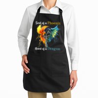 Soul Of A Phoenix Heart Of A Dragon Apron