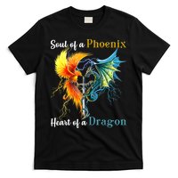 Soul Of A Phoenix Heart Of A Dragon T-Shirt