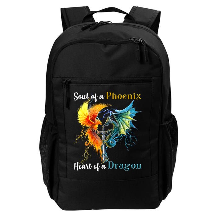 Soul Of A Phoenix Heart Of A Dragon Backpack
