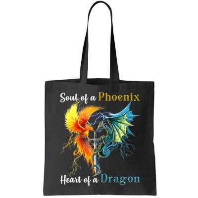 Soul Of A Phoenix Heart Of A Dragon Bag