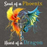 Soul Of A Phoenix Heart Of A Dragon Cotton Canvas Backpack