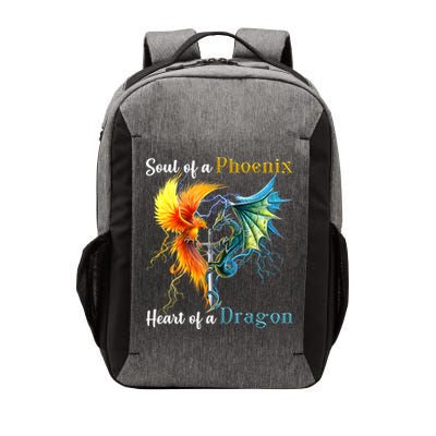 Soul Of A Phoenix Heart Of A Dragon Vector Backpack