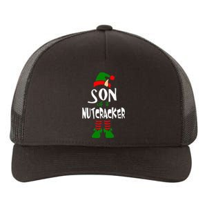 Son Of A Nutcracker Funny Elf Yupoong Adult 5-Panel Trucker Hat