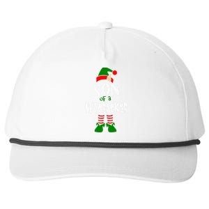 Son Of A Nutcracker Funny Elf Snapback Five-Panel Rope Hat