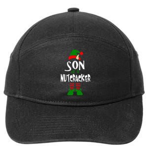 Son Of A Nutcracker Funny Elf 7-Panel Snapback Hat