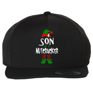 Son Of A Nutcracker Funny Elf Wool Snapback Cap