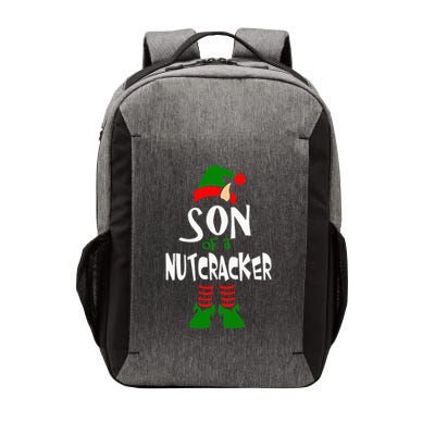 Son Of A Nutcracker Funny Elf Vector Backpack