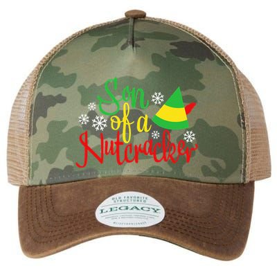 Son Of A Nutcracker Funny Christmas Costume Legacy Tie Dye Trucker Hat
