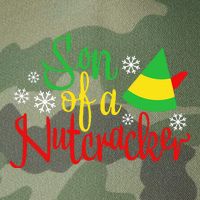 Son Of A Nutcracker Funny Christmas Costume Legacy Tie Dye Trucker Hat