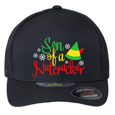 Son Of A Nutcracker Funny Christmas Costume Flexfit Unipanel Trucker Cap