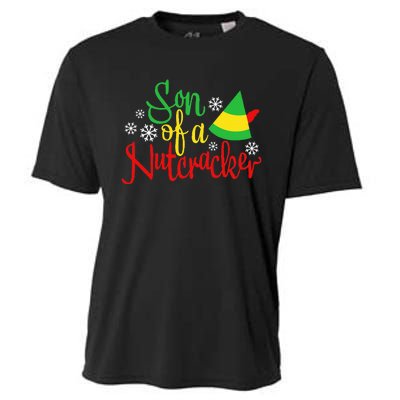 Son Of A Nutcracker Funny Christmas Costume Cooling Performance Crew T-Shirt