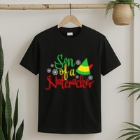 Son Of A Nutcracker Funny Christmas Costume T-Shirt