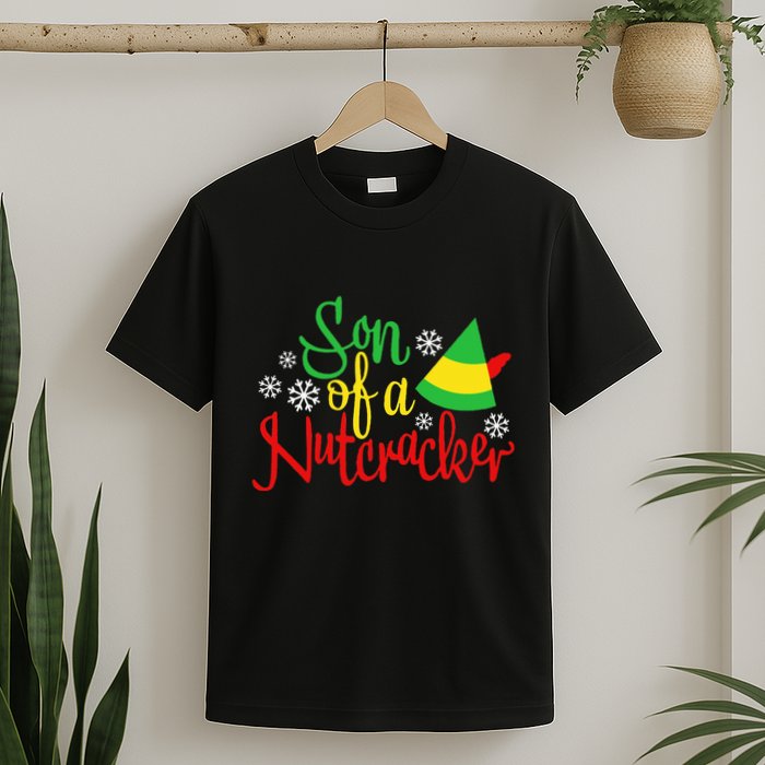 Son Of A Nutcracker Funny Christmas Costume T-Shirt