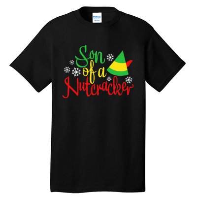 Son Of A Nutcracker Funny Christmas Costume Tall T-Shirt