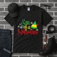 Son Of A Nutcracker Funny Christmas Costume Tall T-Shirt