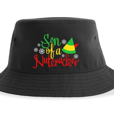 Son Of A Nutcracker Funny Christmas Costume Sustainable Bucket Hat