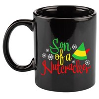 Son Of A Nutcracker Funny Christmas Costume 11oz C Handle Ceramic Mug