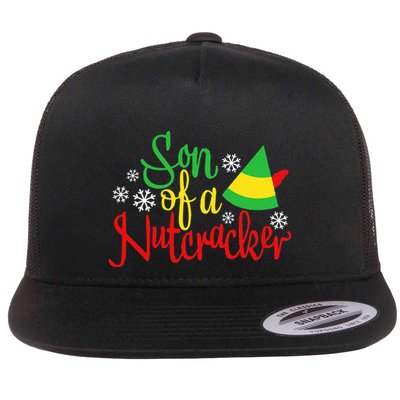 Son Of A Nutcracker Funny Christmas Costume Flatbill Hat