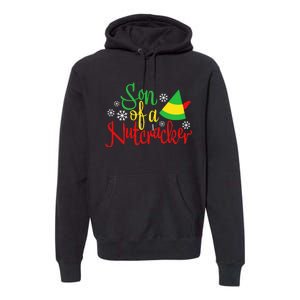 Son Of A Nutcracker Funny Christmas Costume Premium Hoodie