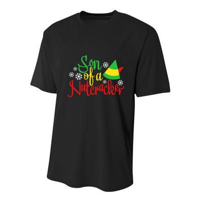 Son Of A Nutcracker Funny Christmas Costume Youth Performance Sprint T-Shirt