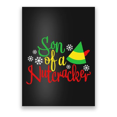 Son Of A Nutcracker Funny Christmas Costume Poster