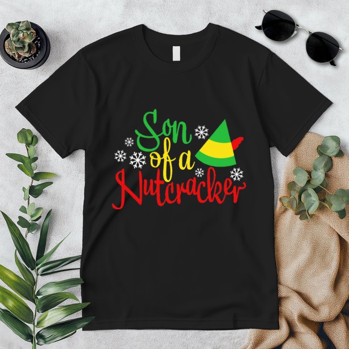 Son Of A Nutcracker Funny Christmas Costume Premium T-Shirt